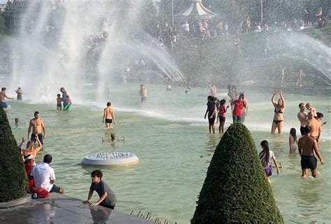 Canicule Record de chaleur battu à Paris avec 42 6C relevés