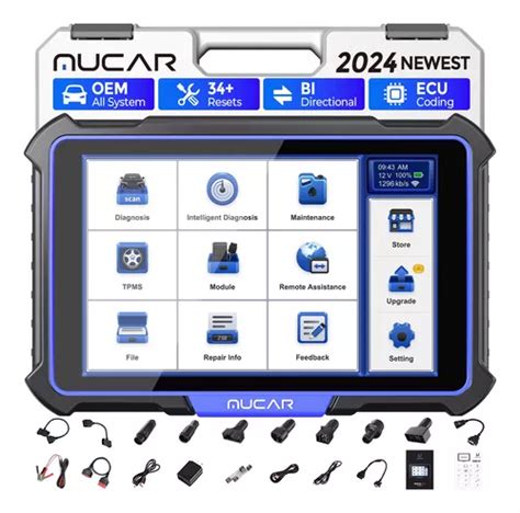 Escaner Obd2 Bidireccional Thinkcar Mucar Vo8 34 Función Meses sin