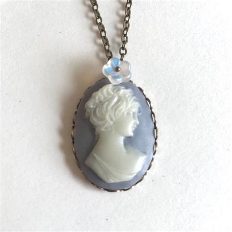 Victorian Lady Cameo Etsy