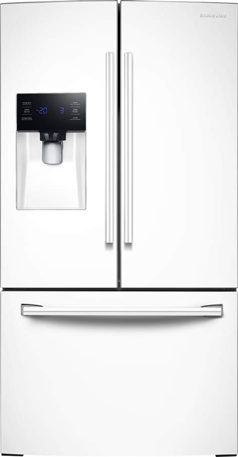 Best Buy Samsung Cu Ft French Door Refrigerator Rf Beaeww