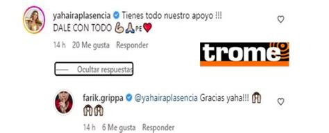 Farik Grippa A Yahaira Plasencia Por Borrar Su Mensaje De Apoyo Quiz