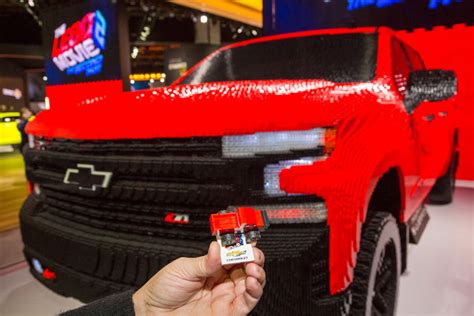 Chevrolet Has Another Life Size LEGO Build This Time Its A Silverado