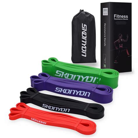 Fitness Resistance Bands Pull Up Assist Bands Set Of Walmart