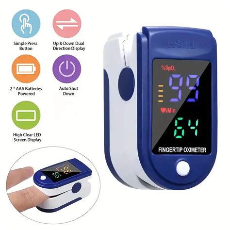 Suwu Finger Tip Pulse Oximeter Meter Spo2 Heart Rate Pulse Oximeter