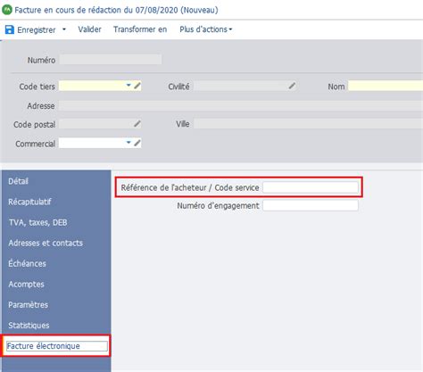 Générer une facture électronique dans EBP Gestion Commerciale V20 et