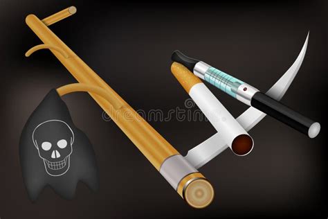 Smoking Kills Stock Illustration Illustration Of Cigarette