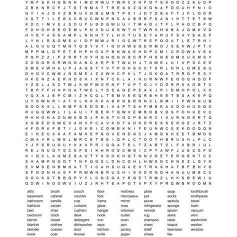 100 Word Search Printable