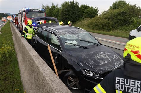 Sekundenschlaf Auto Berschl Gt Sich Auf Westautobahn Salzkammergut