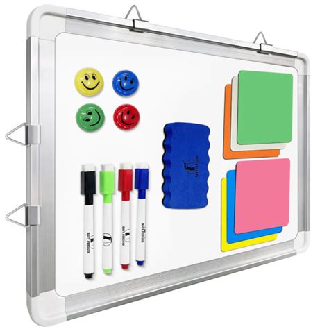 Whiteboard Various Sizes With Magnetic Labels Navy Penguin