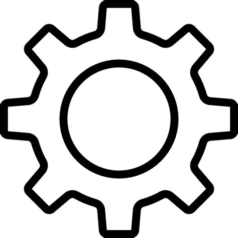 Gear Itim Lineal Icon