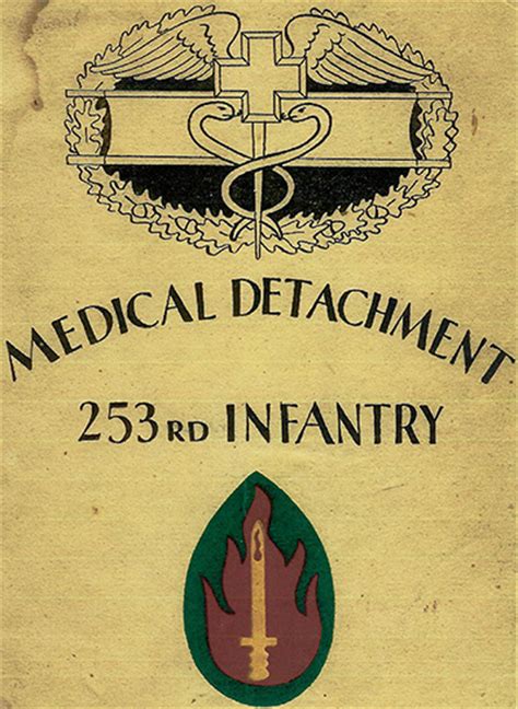 medical detachment  infantry regiment ww  medical research centre