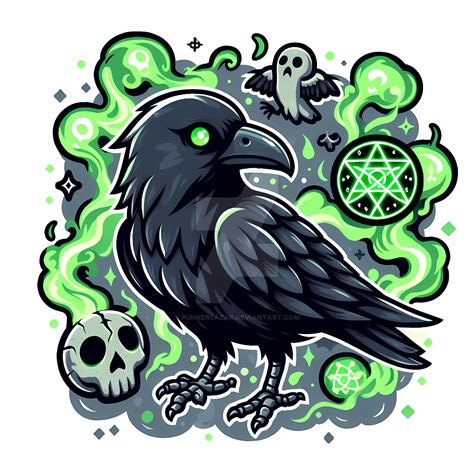 Death Crow Design (10) by PunkerLazar on DeviantArt