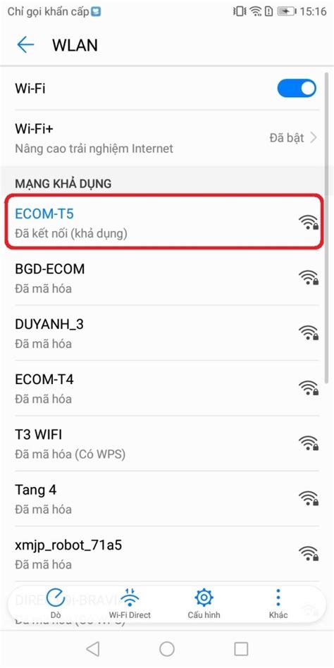 Hướng dẫn kết nối Wi Fi trên Huawei Y6 Prime