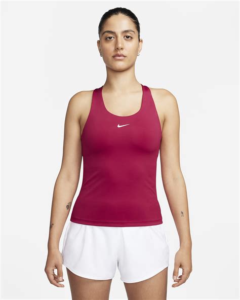 Nike Swoosh Womens Medium Support Padded Sports Bra Tank