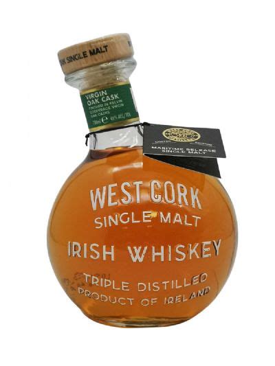 West Cork Maritime Release Single Malt Virgin Oak Cask Whiskey