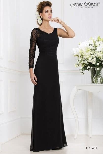 Vestidos Negros Largos Elegantes Estilo Y Belleza