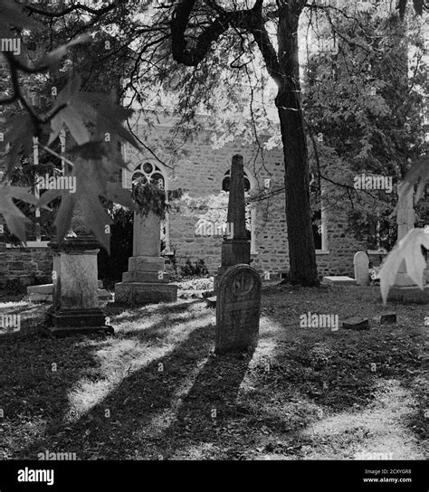 Graveyard Scene in black and white using Ilford SP2 400 Film Stock ...