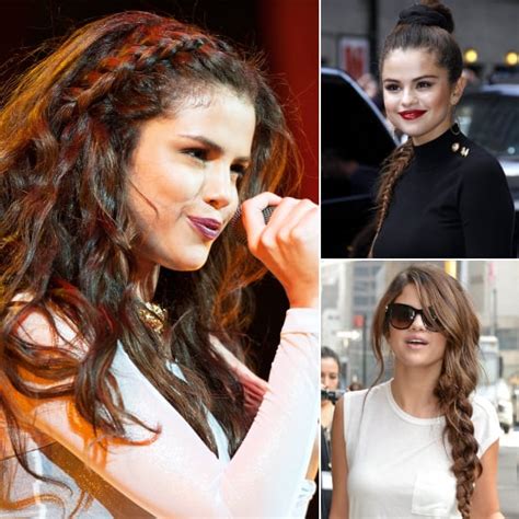 Selena Gomez Braids | Pictures | POPSUGAR Beauty