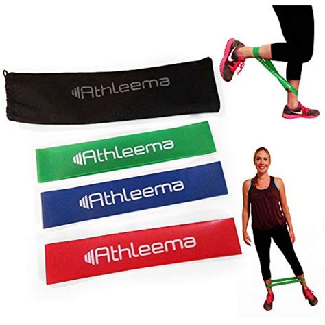 Resistance Bands Set Of 3 Light Medium Heavy