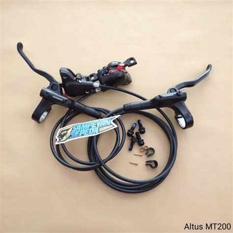 Jual Rem Set Hydrolis Brake Hidrolik Shimano Altus Mt Hydraulic