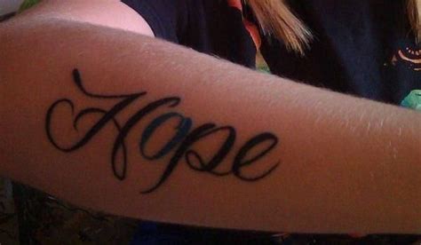 tattoo incredible hope tattoos 2 first tattoo incredible hope tattoos ...