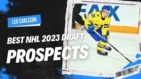 Leo Carlsson Nhl Draft Prospect Highlights Youtube