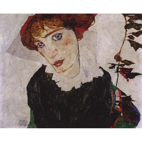 Portrait Of Wally Valerie Neuzil Poster Print By Egon Schiele