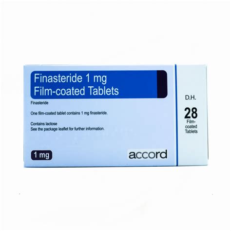 Finasteride 1mg tablets for hair loss in men, 28 tablets