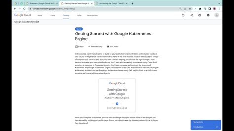 Getting Started With Google Kubernetes Engine Qwiklabs Quiz