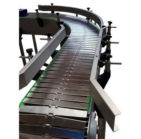 Stainless Steel Ss Slat Chain Conveyor Capacity 0 100 Kg Per Feet In Ghaziabad Dynamic