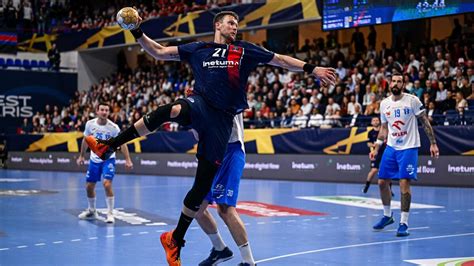 Handball Kamil Syprzak The Pivot Of PSG Participated In The Polish