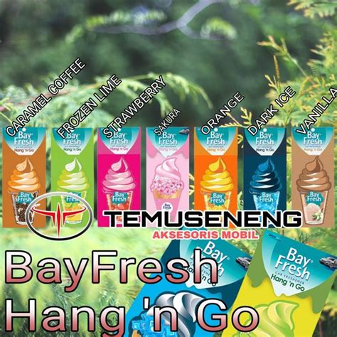 Jual Parfum Mobil Bayfresh Hang N Go Kertas Pengharum Parfum Mobil