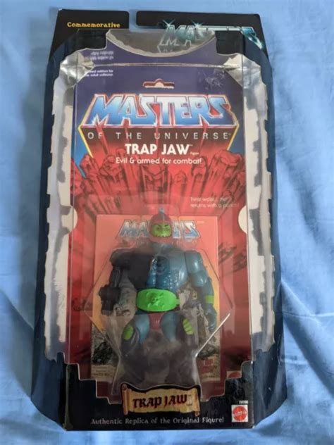 MASTERS OF THE Universe 2000 Trap Jaw Commemorative Reissue 1 Of 10000