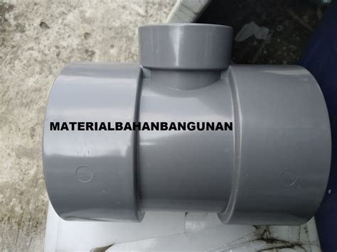 Jual Alat Penyambung Pipa Cabang D X Inch Flok Tee Reducer Depok