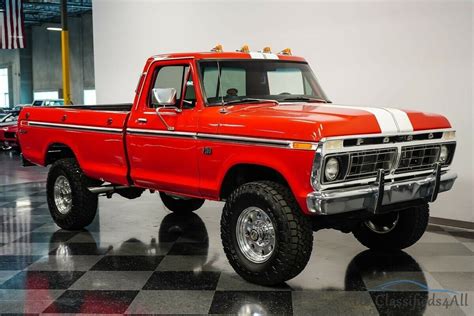 1975 Ford F 250 Highboy 4x4 Ford Daily Trucks