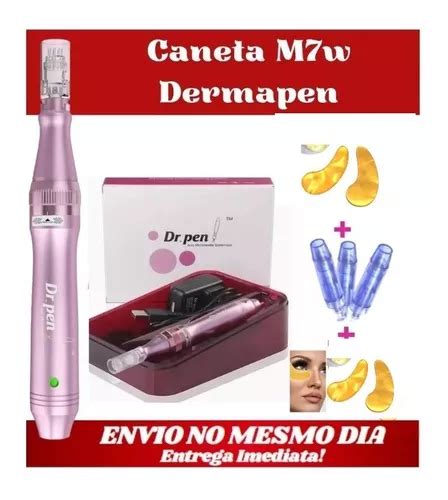 Caneta M Dermapen Dr Pen Nano Agulhas Cartuchos Frete Gr Tis