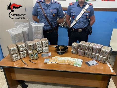 Operazione Antidroga Dei Carabinieri Due Arresti A Trapani