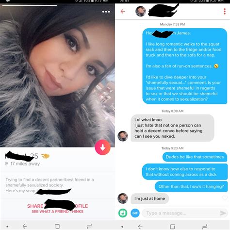 I bet the nudes are boring, too : r/Tinder