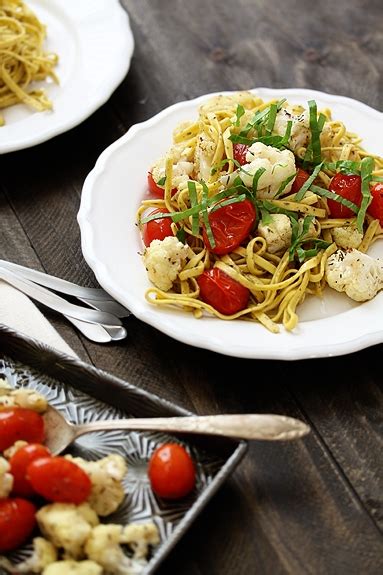 Roasted Cauliflower And Tomatoes Good Life Eats