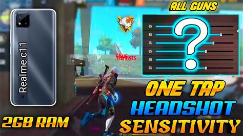 REALME C11 FREE FIRE SETTINGS SENSITIVITY CUSTOM HUD DPI REALME