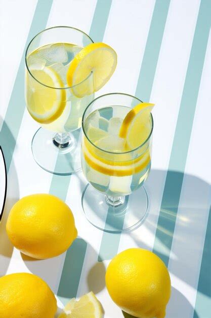 Premium Photo | Drink glass lemonade