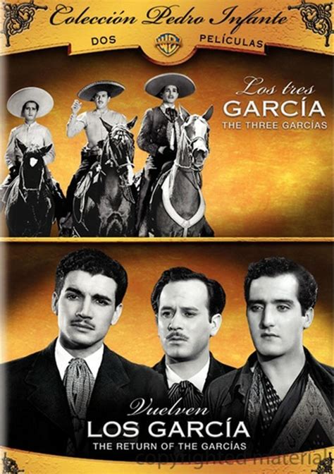 Coleccion Pedro Infante Los Tres Garcia Vuelven Los Garcia Double