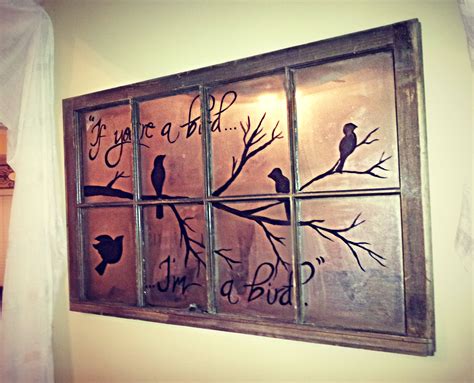 30+ Old Window Painting Ideas - DECOOMO