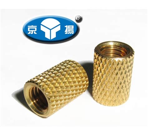 All Sizes Precision Threaded Knurled Brass Insert Nuts For Plastics