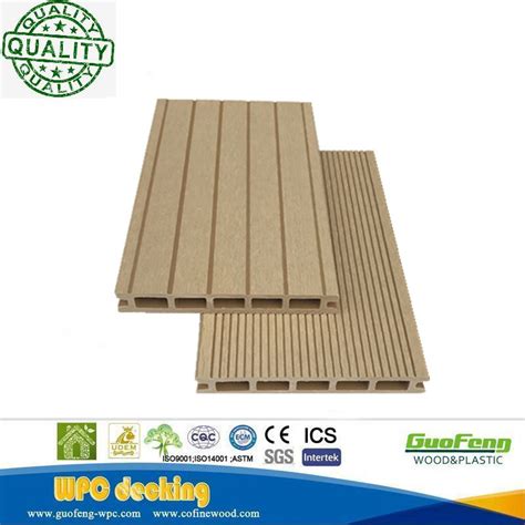 Wholesale Sustainable Decorative Wood Plastic Composite Decking