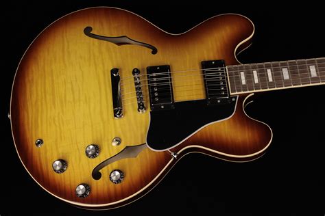 Gibson Es Figured Iced Tea Sn Gino Guitars