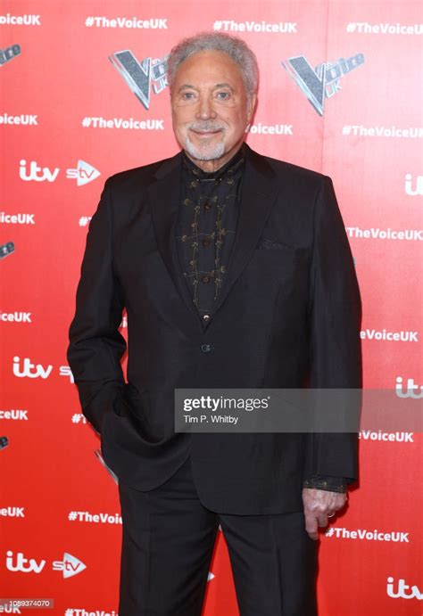 Sir Tom Jones During The Voice Uk 2019 Launch At W Hotel Leicester News Photo Getty Images