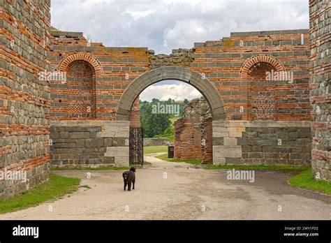 Gamzigrad Serbia June 11 2022 Entrance Gate To Felix Romuliana