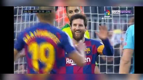 Messi Menggila Barca Hajar Eibar 5 0 Madrid Takluk Di Kandang Levante 1