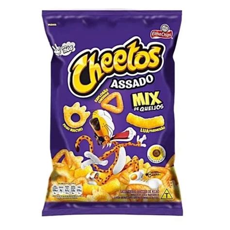 Salgadinho Cheetos Mix De Queijos 115g Elma Chips Shopee Brasil